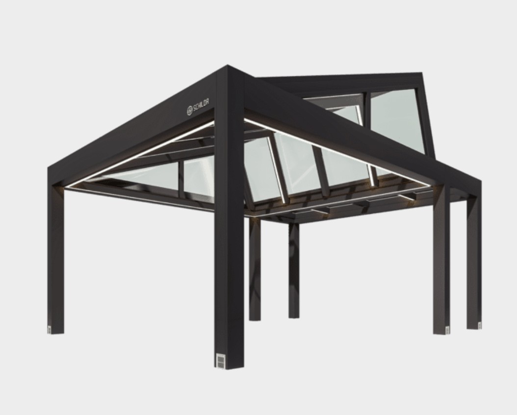Polad low-profile sunroom by Schildr